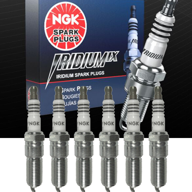 Genuine NGK Iridium IX Spark Plugs LZTR5AIX13 for Chrysler/ Dodge/ Jeep Set of 6