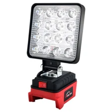 Wireless LED Work Light for Milwaukee M18 18V Battery w/USB Cordless Outdoor