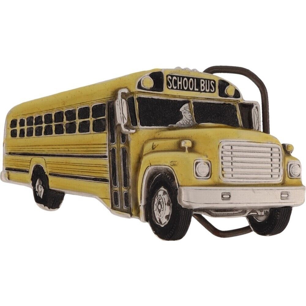 New Bus Driver School Yellow Buses Thomas Built Job Back NOS
