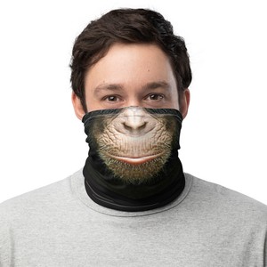 animal face neck gaiter