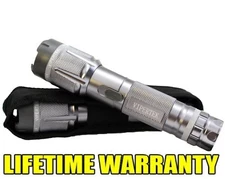 Vipertek 700BV Metal Heavy Duty Stun Gun Rechargeable w/ Led Light