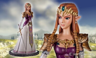 ZELDA First 4 Figures Legend Of Zelda TWILIGHT PRINCESS LA LEG Statue  2238/2750