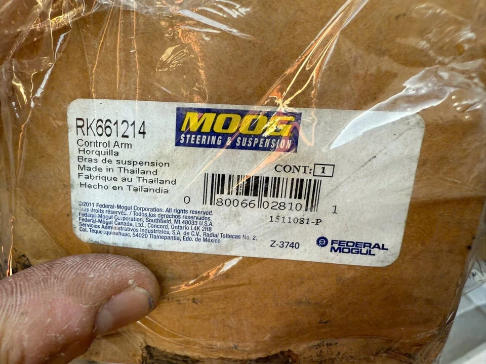 Brazo de arrastre trasero Moog RK661214 para Chevy Olds Pontiac Montana Uplander Terraza Foto 2 de 2