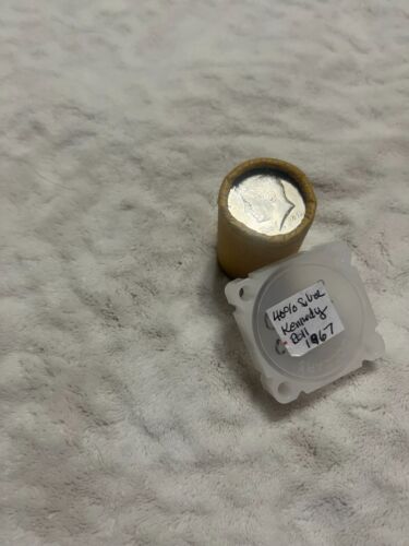 1967 P ./ 1968 D Kennedy 40% Silver Half Dollar OBW Bank Roll - 20 Coin Roll