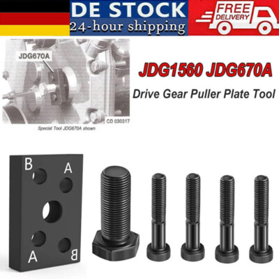 Drive Gear Puller Plate Tool JDG1560 JDG670A for John Deere 6059 6068 Engine