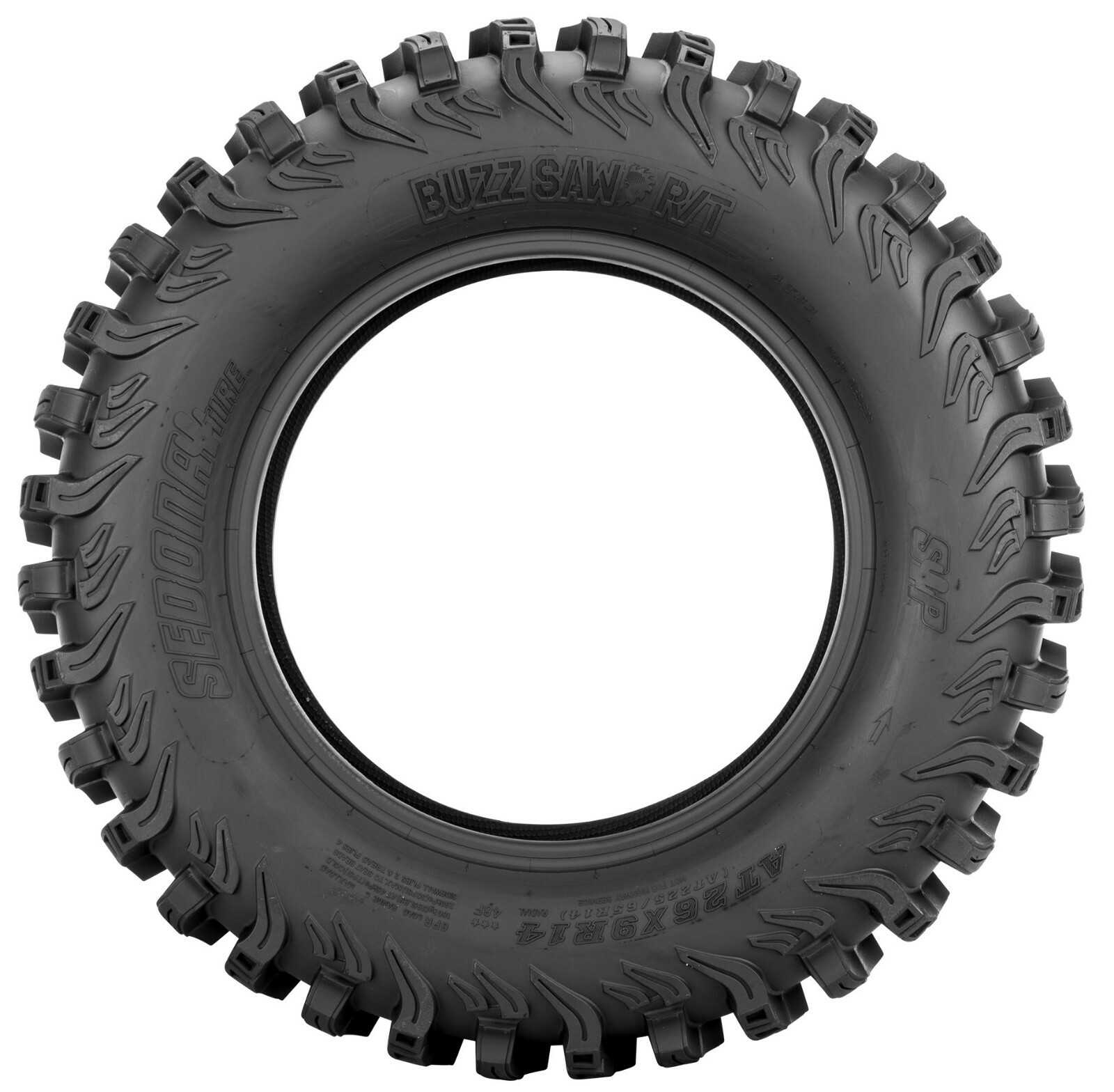 (2) Sedona Buzz Saw RT 27x1114 REAR 6Ply Radial ATV/UTV Tires