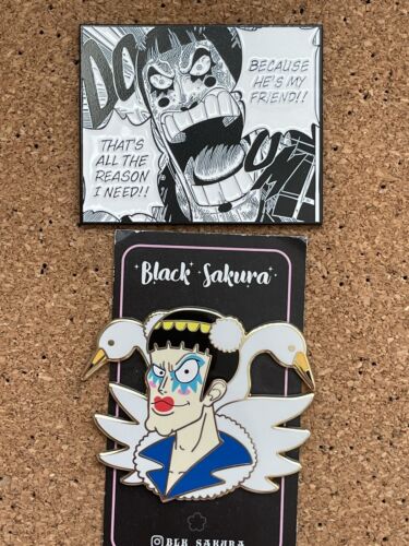 Anime Manga One Piece Luffy Variant Bon Clay Pin Badge - 第 1/1 張圖片