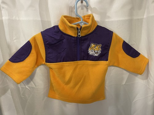 Purple Gold Baby Fleece Jacket Infant 