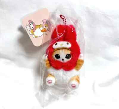 Mofusand X Sanrio 2024 Chain Plush Doll Toy My Melody Ver Japan New