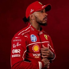 Ferrari F1 Replica Race Suit 2025 – Hamilton #44 Special Edition