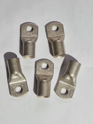 REMA 5 Stück Kupferrohr Crimpfahne Anschlussschuhe für 120 mm² Kabel 10 mm Bohrung M10