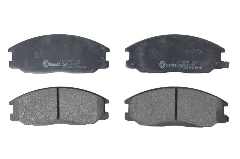 Bremsbelagsatz, Scheibenbremse P 30 013 BREMBO für SSANGYONG HYUNDAI DAEWOO - Bild 6