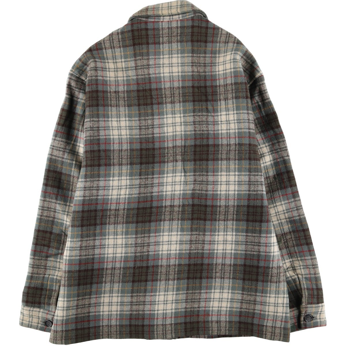 Vintage Pendleton Check Pattern Wool Jacket Made … - image 2