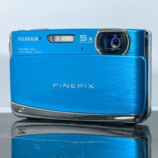 Fujifilm FinePix Z70 Blue Compact Digital Camera 12MP Tested Working Japan