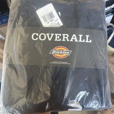 Dickies Men's 4XL Reg Twill Long Sleeve Coverall Dark Navy NWT BC 