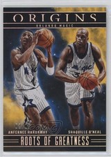 2023 Origins Roots of Greatness Gold 2/10 Anfernee Hardaway Shaquille O'Neal 0c3