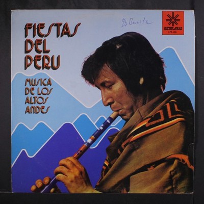 VARIOUS: fiestas del peru - musica de los altos andes ESTELARIS 12'' LP 33 RPM