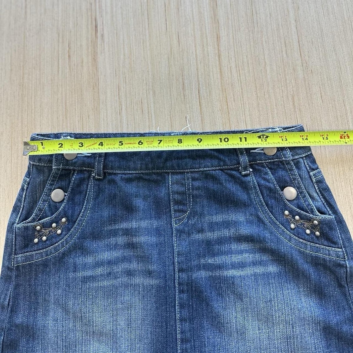 Clockhouse Y2K Denim Skirt View 6