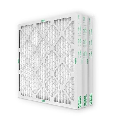 20x20x2 MERV 8 Pleated 2'' Inch Air Filters.  3 PACK