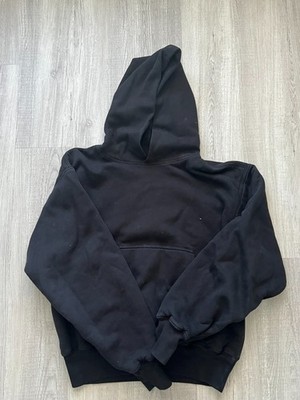 Yeezy Gap Hoodie Men XS Black YZY Perfect Heavy Kanye West Hip Hop Streetwear