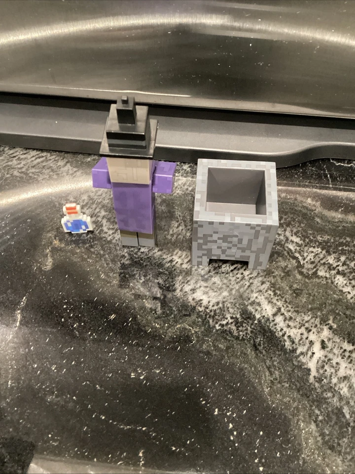 Figura de acción Minecraft 3" Potion Witch Jazwares/Mojang - COMPLETA Foto 2 de 2