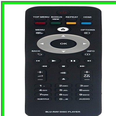 Philips Blu-ray Player Replacement Remote Control for BDP Series