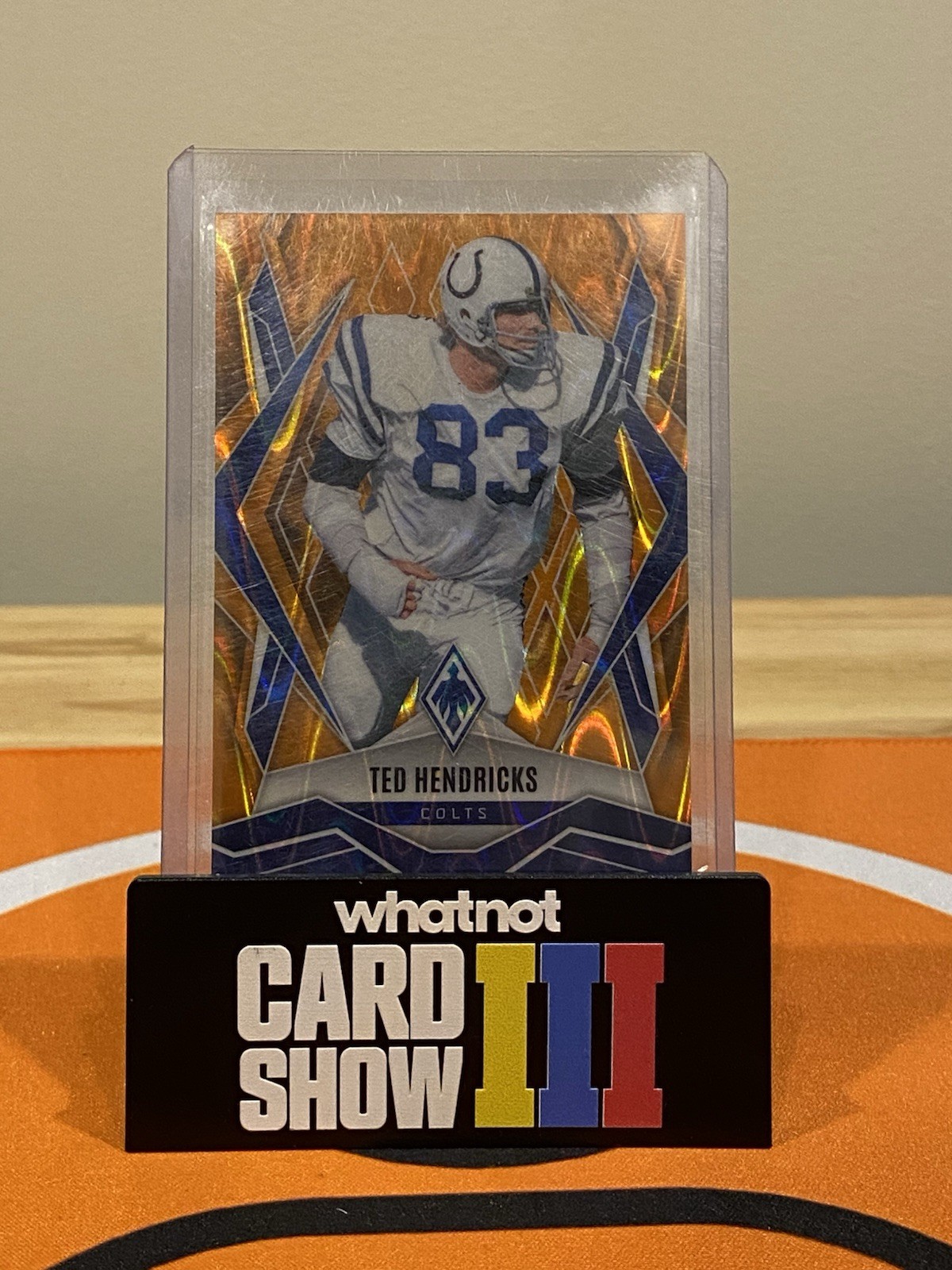 2025 Panini Phoenix - Ted Hendricks #88 Gold Wave /20 Baltimore Colts HOF