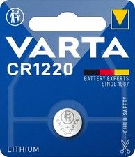 VARTA CR 1220 6220101401 Batteria Litio a Bottone Piatta Specialistica 3 Volts