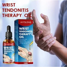 Wrist Pain Relief Oil for Joints & Tendons Herbal Massage Fast Soothing