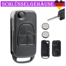 3 Tasten Klapp Schl&uuml;ssel Geh&auml;use f&uuml;r Mercedes M-Klasse W163 ML 500 270 400 320