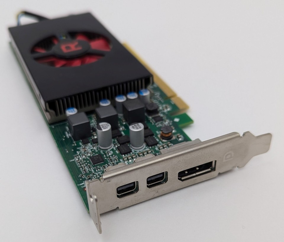 Dell AMD Radeon RX 640 4GB GDDR5 PCIe Low Profile SFF Video Graphics ...