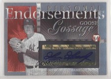 2005 Topps Pristine Legends Personal Endorsements Rich Gossage Auto HOF 0bz
