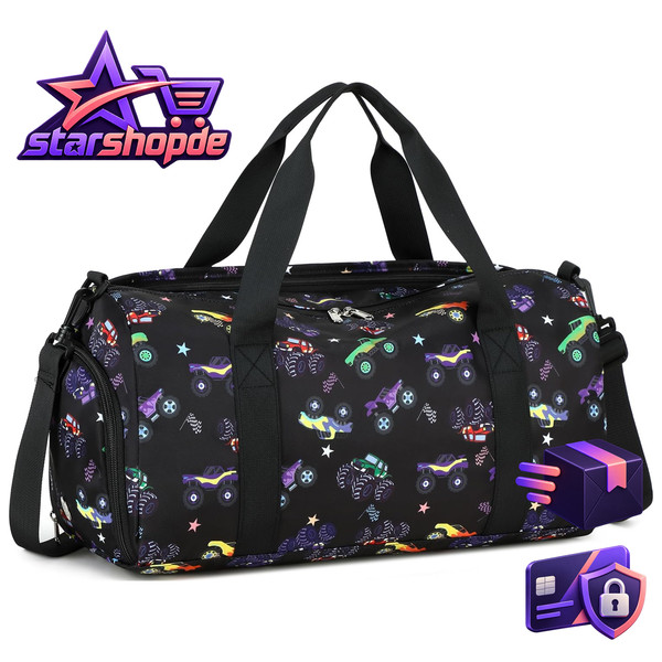 Sporttasche Kinder Schwimmtasche Reisetasche Mit Schuhfach Nassfach-image