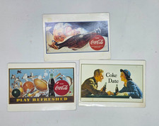 Photo Magnets Coca Cola VTG Drink Coke Date Play Refreshed Sports Boy Bottle
