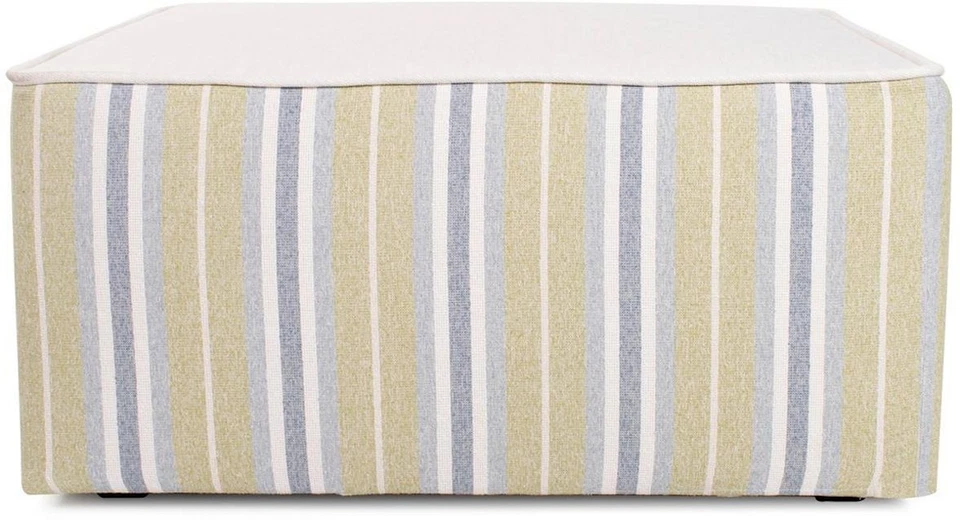 Cubierta otomana cuadrada polaridad Howard Elliott HEOF22311 - Cubierta - Arena Foto 4 de 4