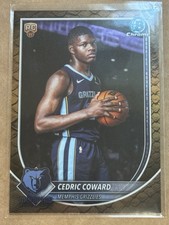 CEDRIC COWARD Grizzlies 2025 Topps Bowman Chrome Rookie Basketball Card