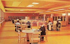 WI, Mequon, Wisconsin, Notre Dame Of The Lake, Library Interior, DP No 35695-B