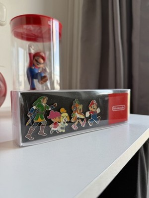  Nintendo Pin Set ORIGINAL TOKYO Pop up - Zelda, Super Mario, Splatoon, Animal C