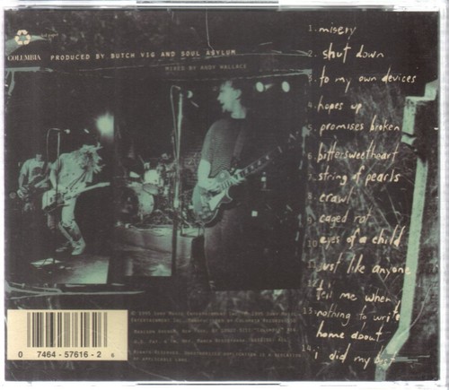 Soul Asylum Let Your Dim Light Shine CD USA Columbia 1995 CK57616 - Picture 2 of 2
