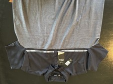 Travis Mathew Black And Gray Lifestyle Performance Golf Shirt 2XL NEW