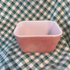 Vintage PYREX Pink Flamingo Refrigerator Dish 501 no lid Food Storage Fridgie