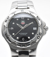 【NEUWERTIG Box】Tag Heuer WL1112-0 Kirium Uhr Quarz Herren Schwarzes...