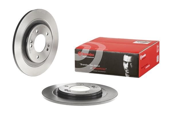 2x Brake Discs Pair Solid fits HYUNDAI i40 VF 1.6 Rear 11 to 19 G4FD 284mm Set - Image 16