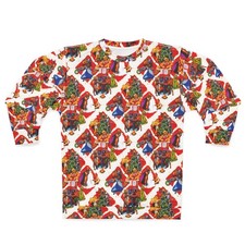 vintage he man sweatshirt Unisex Sweatshirt AOP 