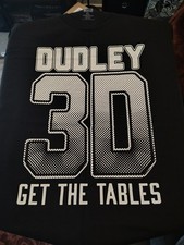 WWE Dudley Boyz Get The Tables Authentic XL Shirt 2015 Bubba D-Von ECW Wrestling