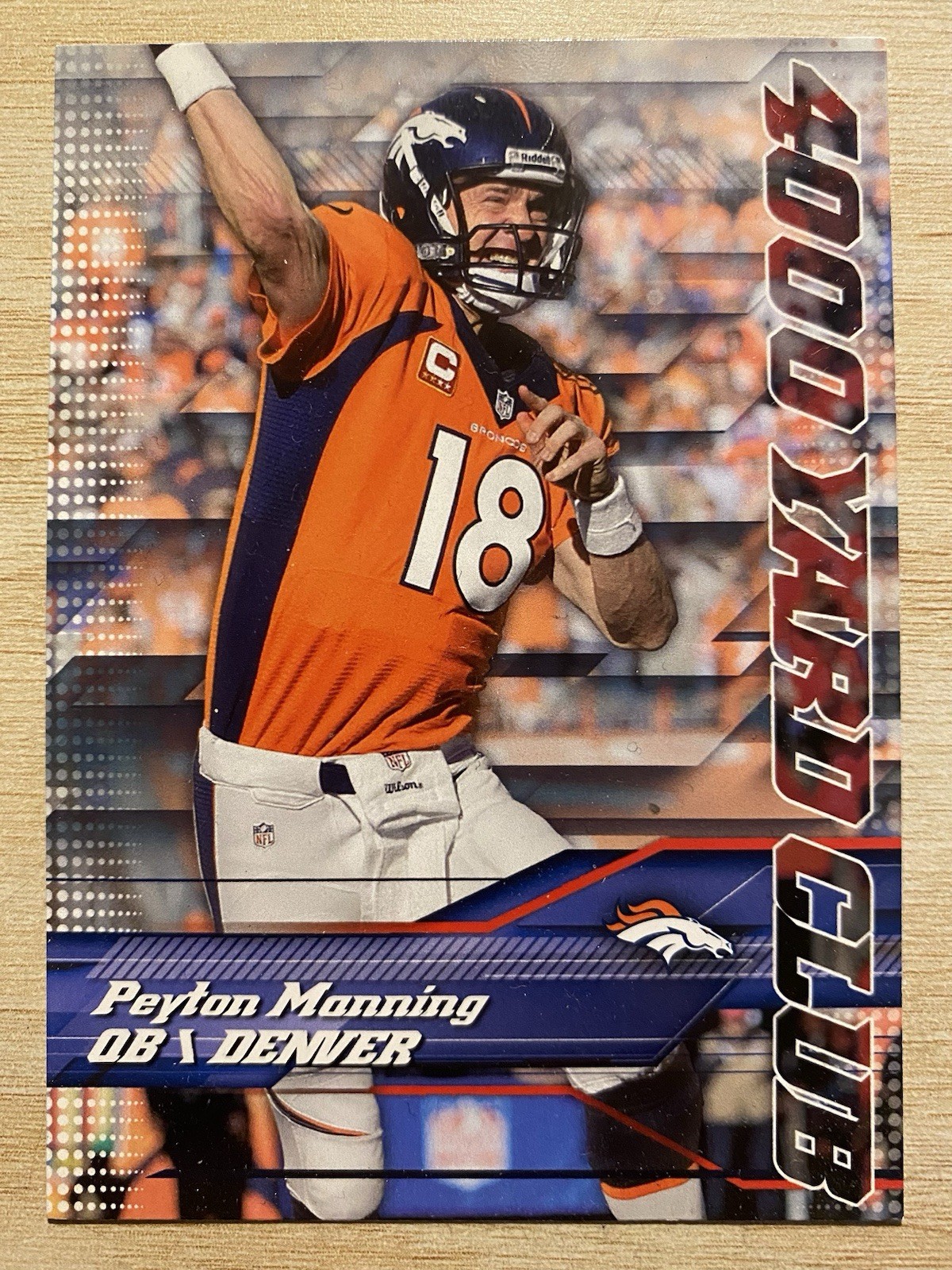 2014 Topps Football - 4000 Yard Club #3 Peyton Manning HOF