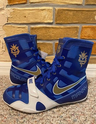 RARE! NIKE HYPERKO MANNY PACQUIAO BACKUP BOXING BOOTS PE Shane