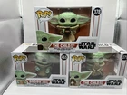 Funko Pop! Star Wars Mandalorian The Child - Lot of 3 - 378 379 465 NEW