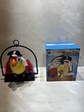 Pirate Pete The Repeat Hang Up Pappagallo Pet Giocattolo Parlante Regalo Funtime - Funzionante