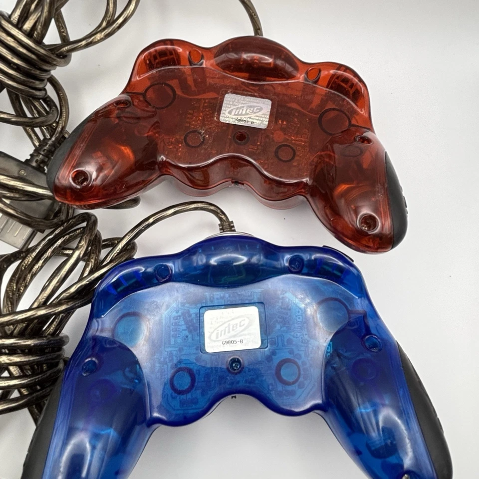 Intec Playstation 2 PS2 Star Wars Darth Vader & Jedi Wired Controllers - Works! - Image 4 of 4